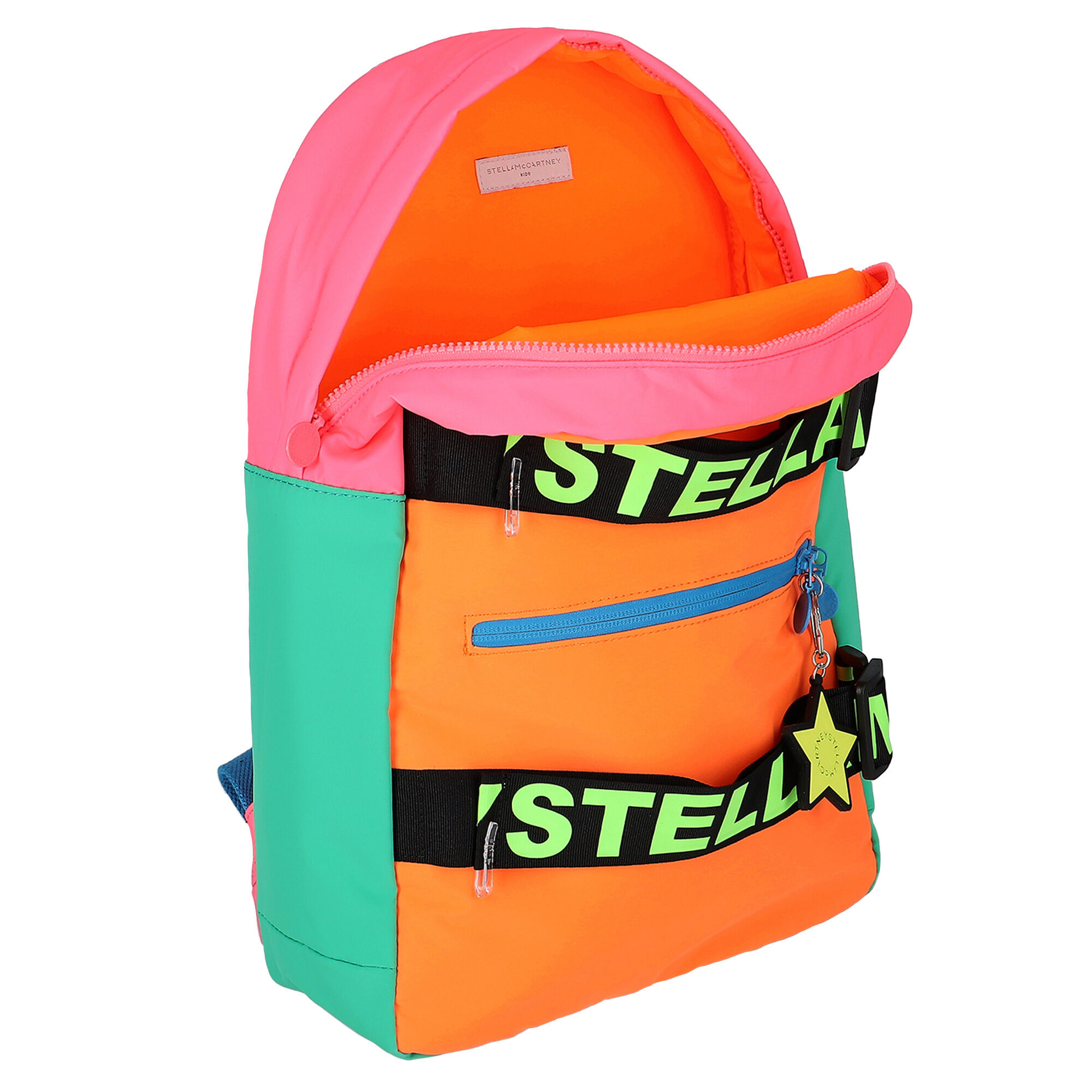 Stella McCartney Girls Colour Logo Backpack | Junior Couture USA