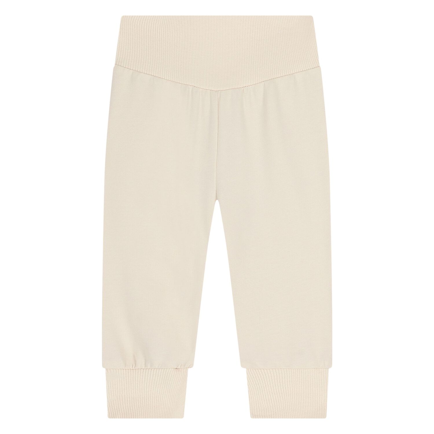 طقم بدلة رياضية للأطفال باللون العاجي والبيج (3 قطع), 2, hi-res