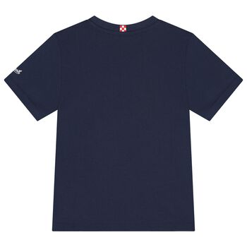 Boys Navy Blue Popcorn T-Shirt