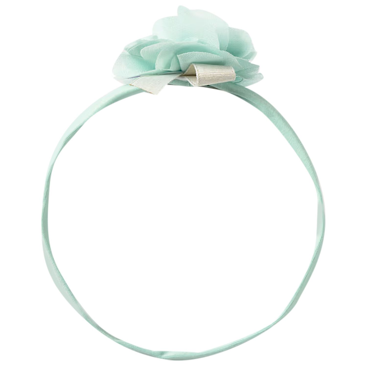 Baby Girls Green Flower Headband, 2, hi-res