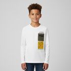 Boys Ivory Long Sleeve Top, 2, hi-res