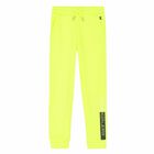Boys Yellow Logo Joggers, 2, hi-res