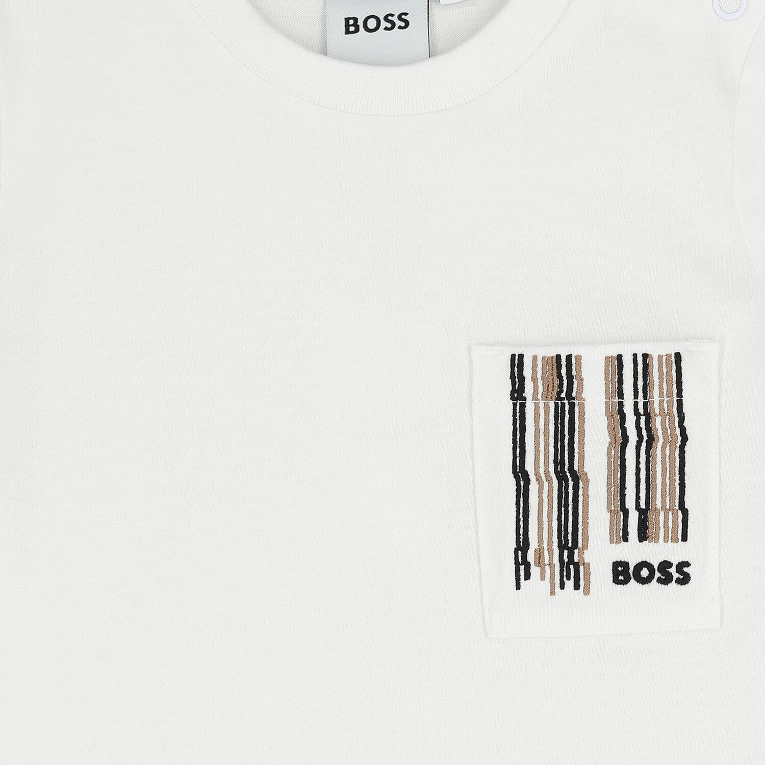 تشيرت اطفال بالشعار باللون الابيض للاولاد, 1, hi-res