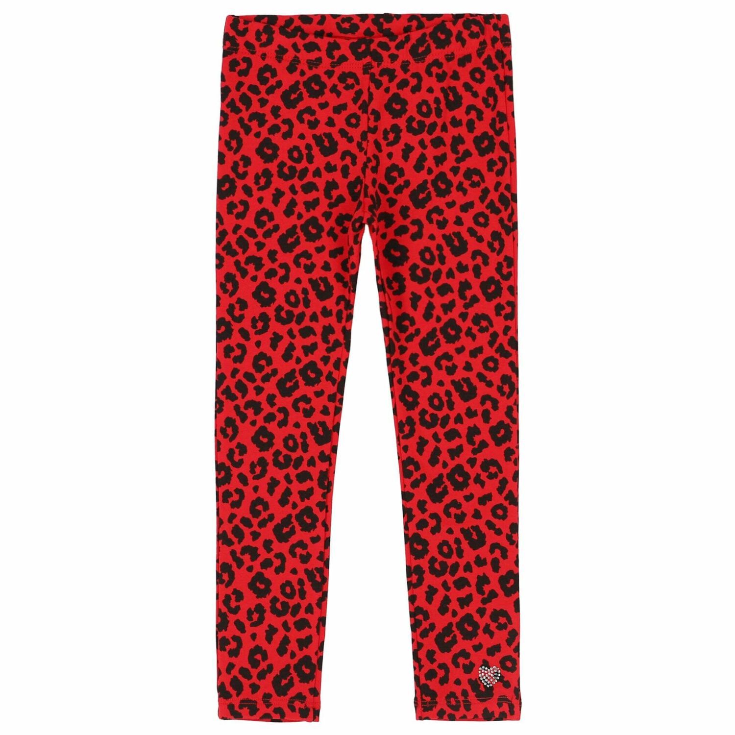 Girls Black & Red Leggings Set, 1, hi-res