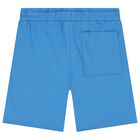 Boys White & Blue Shorts Set, 2, hi-res
