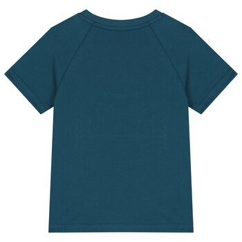 Girls Blue Logo T-Shirt