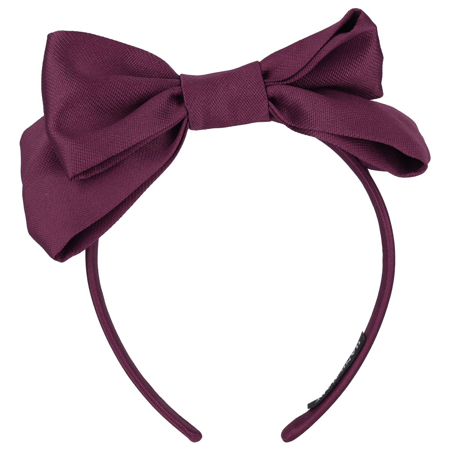 Girls Purple Bow Headband, 2, hi-res image number null