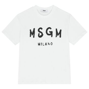 White Logo T-Shirt