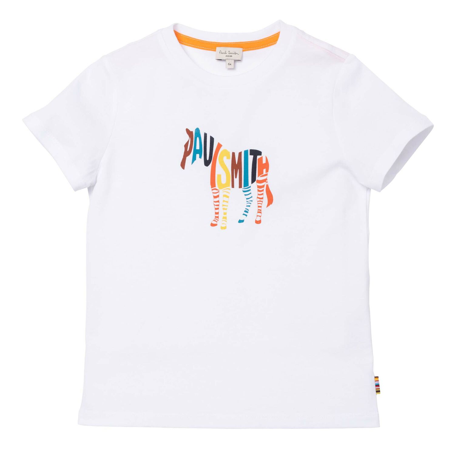 Boys White Logo T-Shirt, 1, hi-res