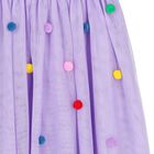 Girls Purple Tulle Skirt, 1, hi-res