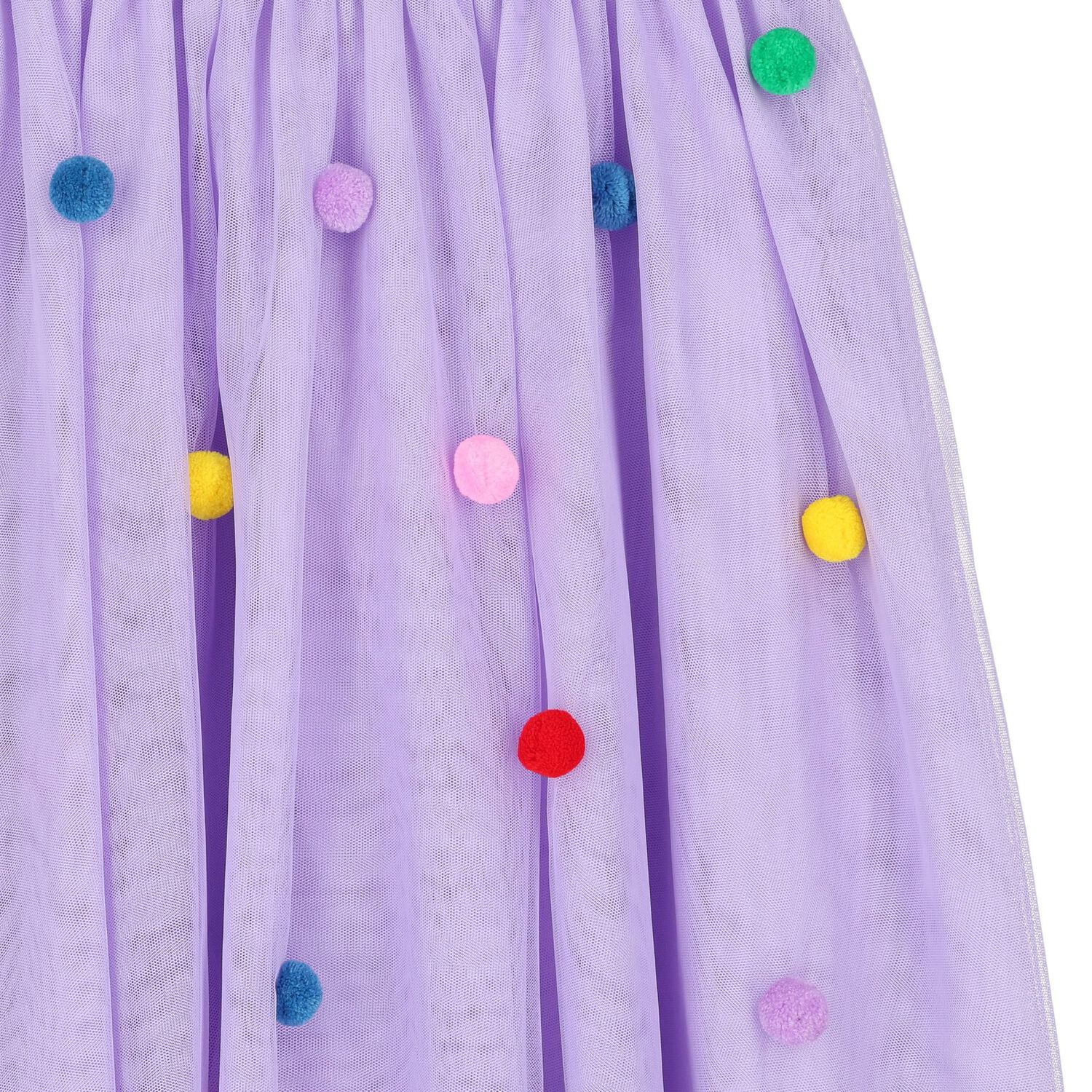 Girls Purple Tulle Skirt, 1, hi-res
