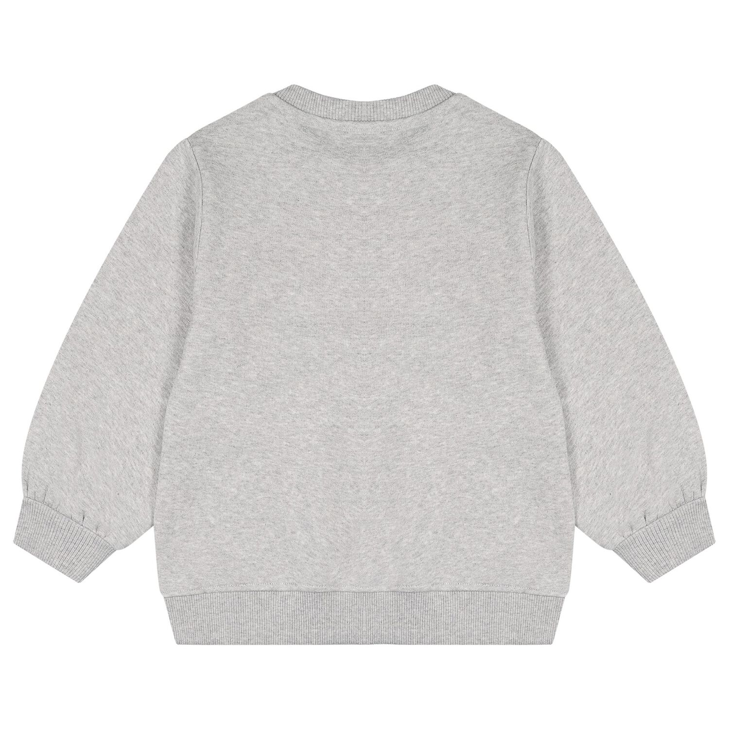Girls Grey Logo Sweatshirt, 1, hi-res