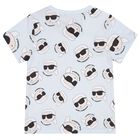 Boys Blue & Black Ikonik Shorts Set, 1, hi-res