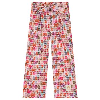 Girls Multi-Coloured Logo Trousers