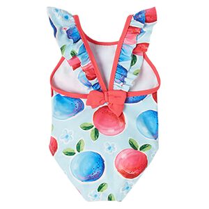 Younger Girls Blue & Pink Swimsuit
