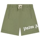 Green Logo Shorts, 2, hi-res