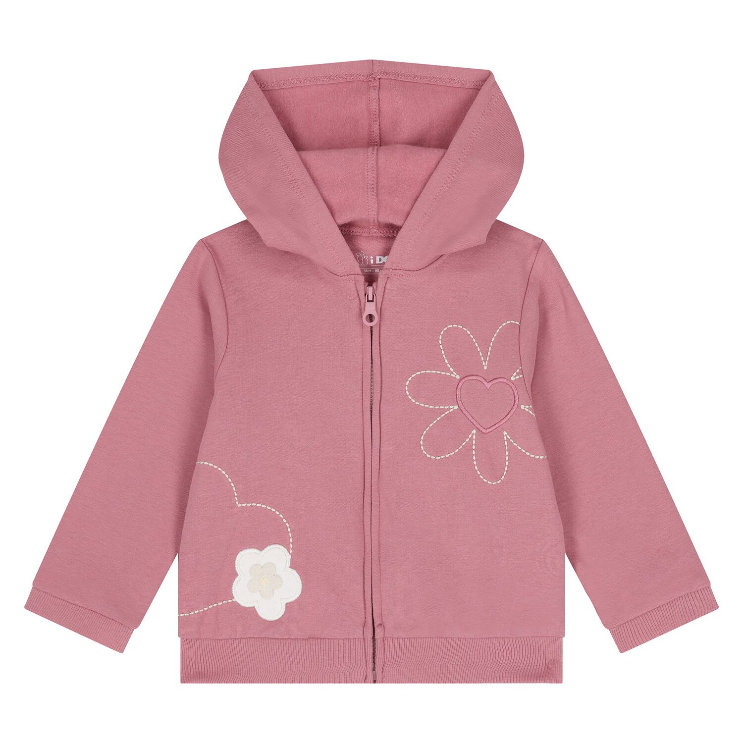 Younger Girls Pink & Ivory Tracksuit Set, 1, hi-res image number null