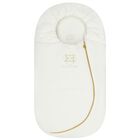 Baby Girls Ivory Logo Nest, 1, hi-res