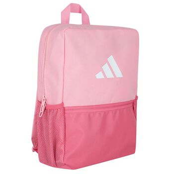 Girls Pink Logo Backpack