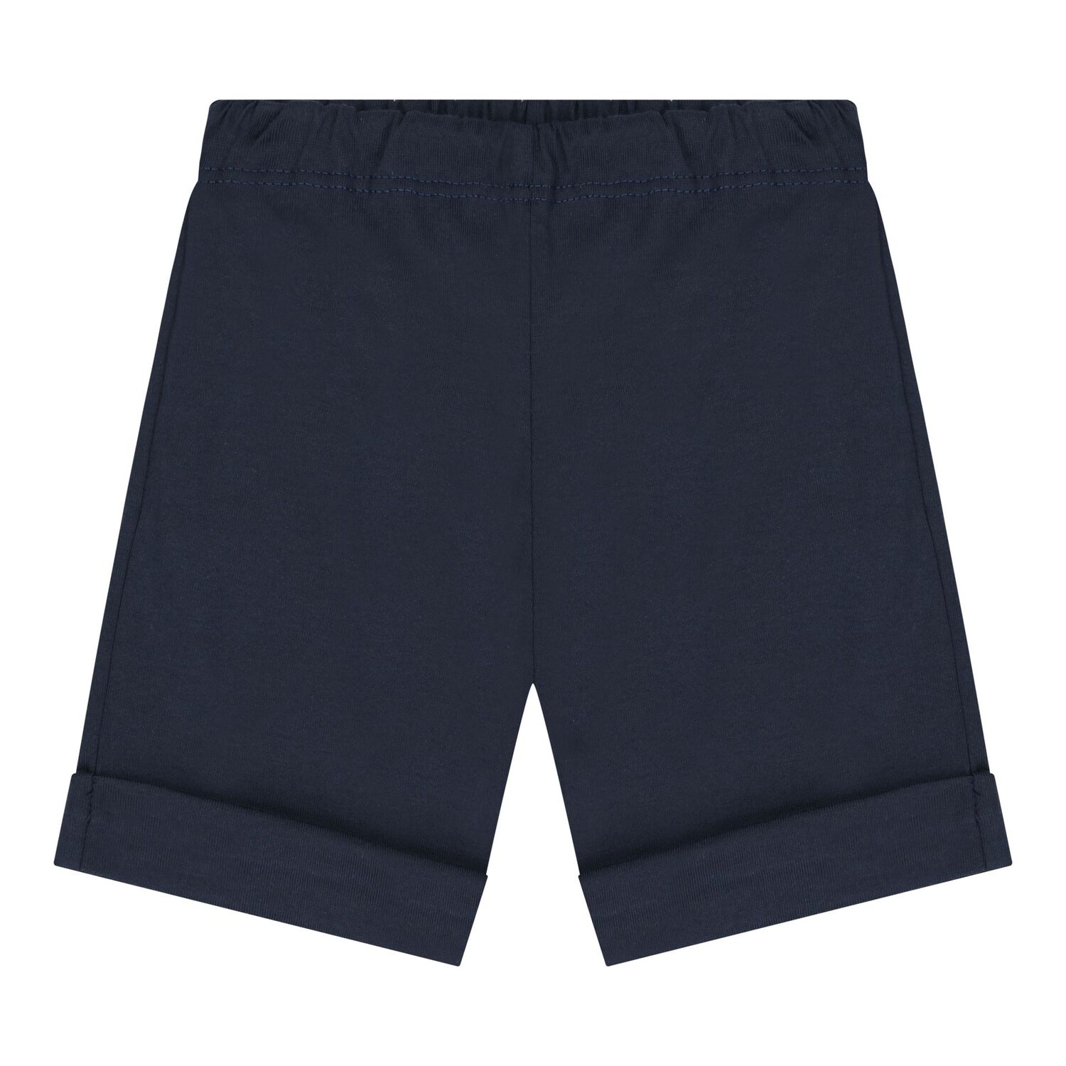 Baby Boys White & Navy Blue Shorts Set, 1, hi-res image number null