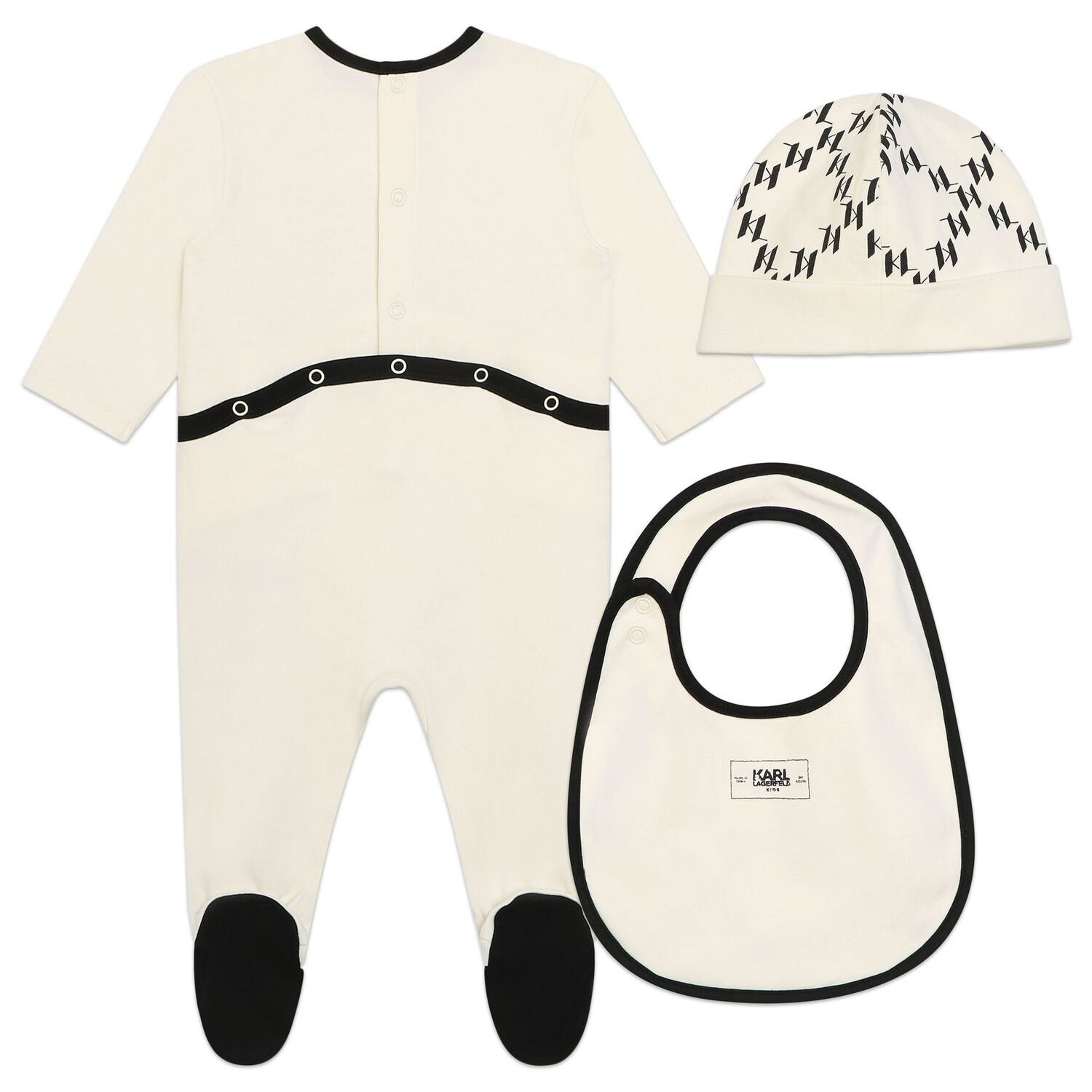 Ivory Logo Babygrow Gift Set, 1, hi-res