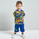 Boys Multi-Coloured Shorts Set, 1, hi-res