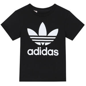 Black Trefoil Logo T-Shirt