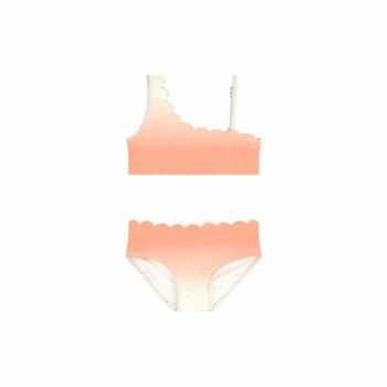 Girls Scalloped Ombre Bikini