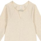 ملابس أطفال بيضاء وبيج (عبوة من 4 قطع), 3, hi-res