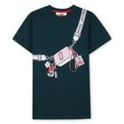 Girls Green Minnie Mouse Disney Bag Dress, 1, hi-res