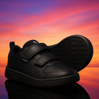 Black Courtflex V3 Trainers