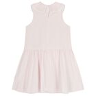 Girls Pink Bow Dress & Headband Set, 1, hi-res