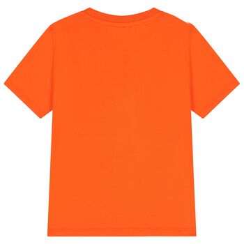 Orange Tiger Logo T-Shirt