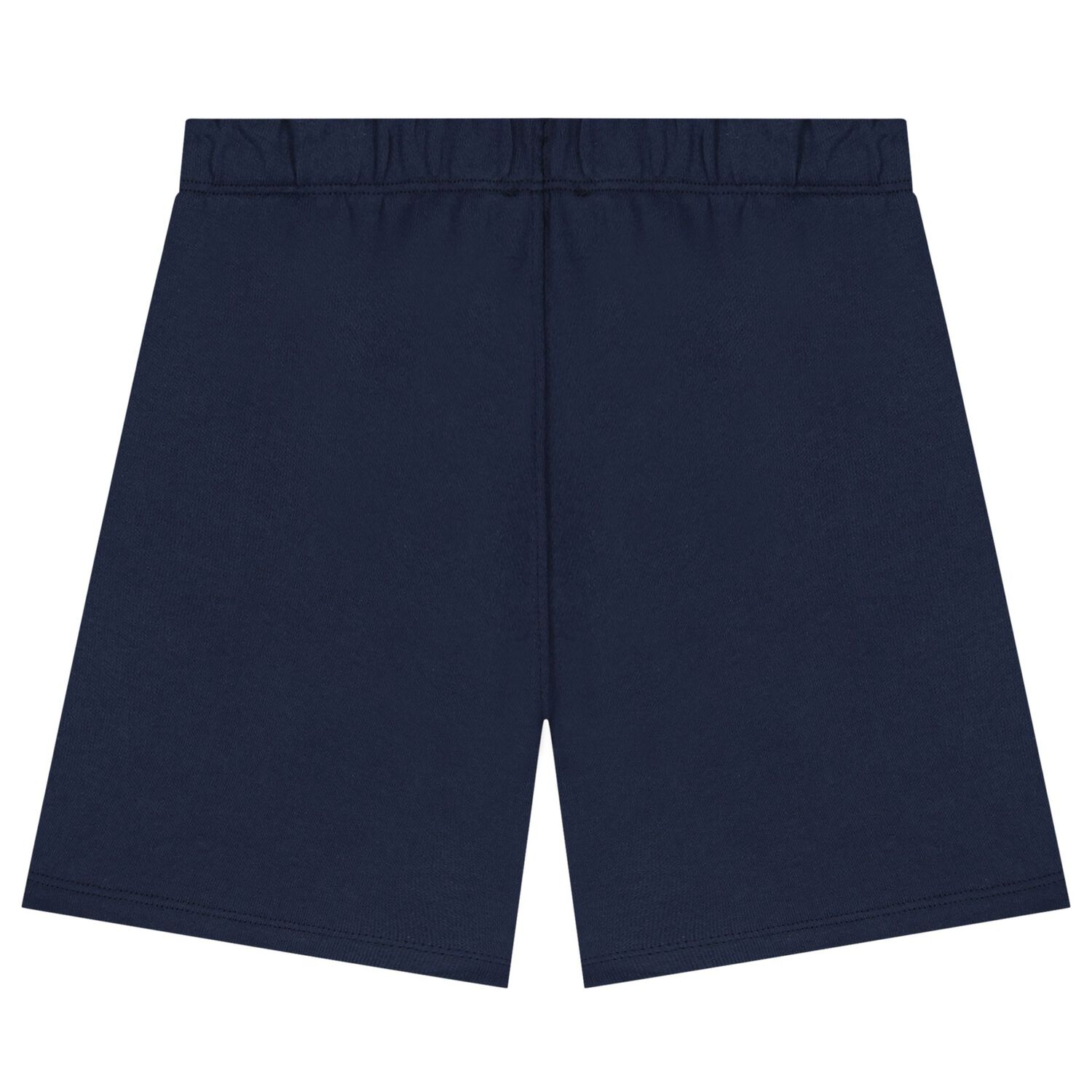 Boys White & Navy Blue Logo Shorts Set, 1, hi-res image number null