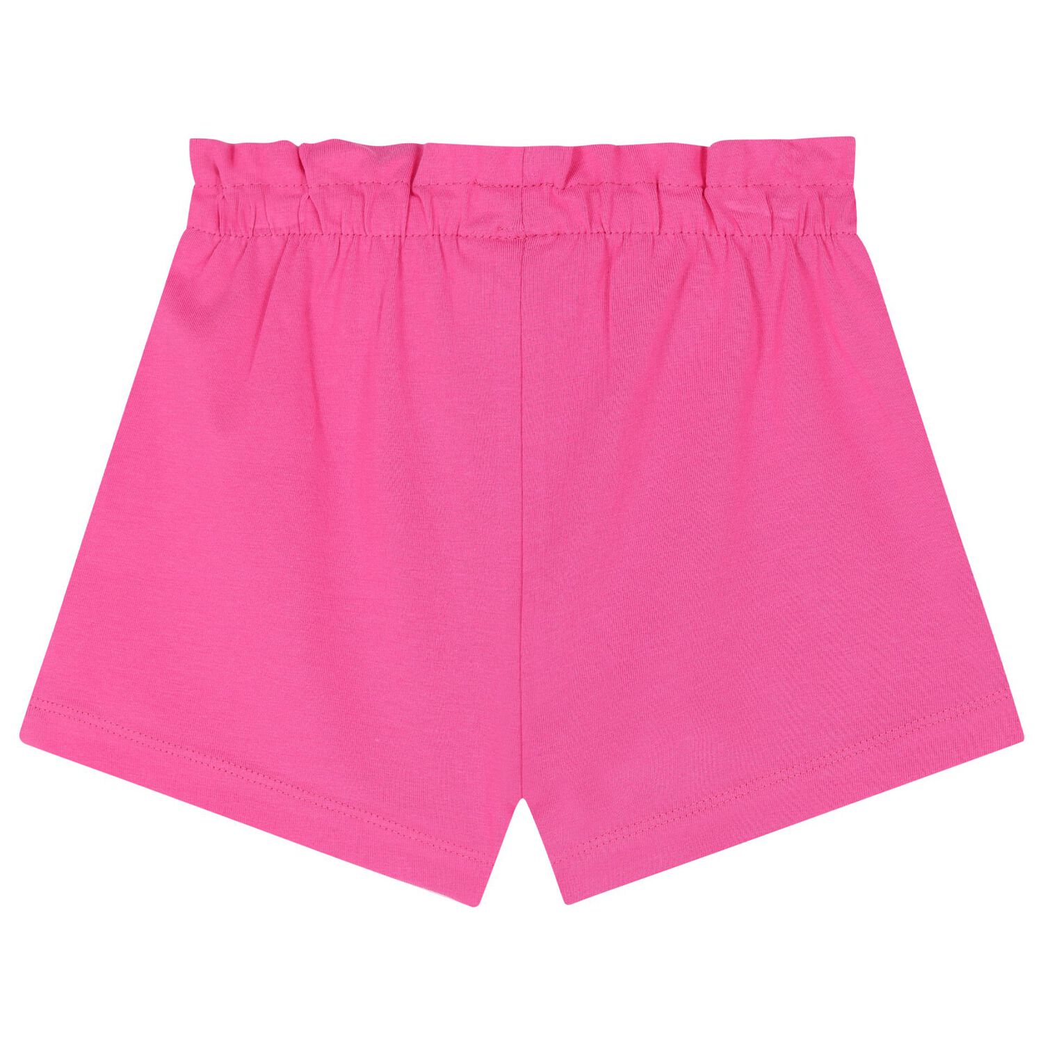 Younger Girls White & Pink Shorts Set, 1, hi-res image number null