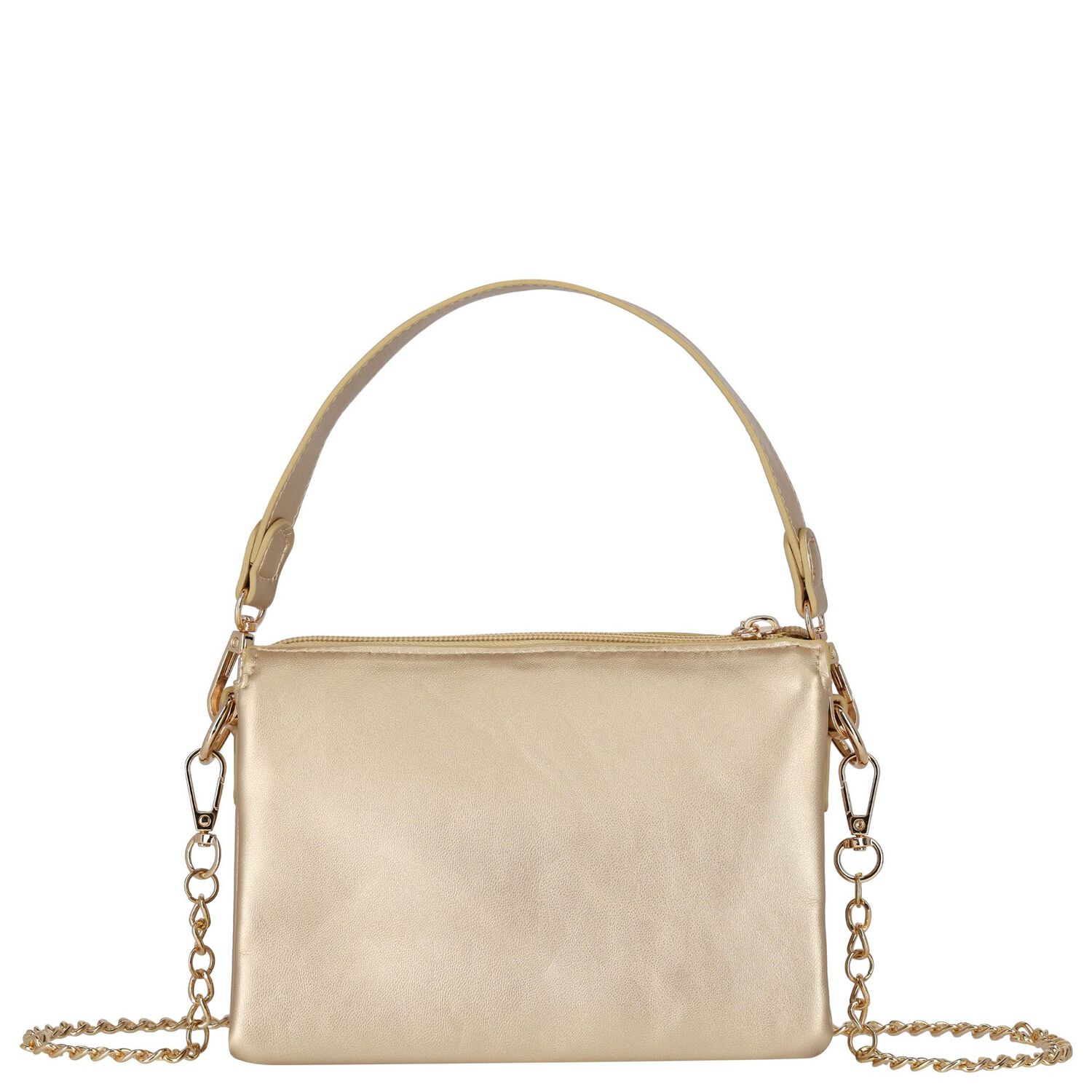 Girls Gold Logo Handbag, 4, hi-res image number null
