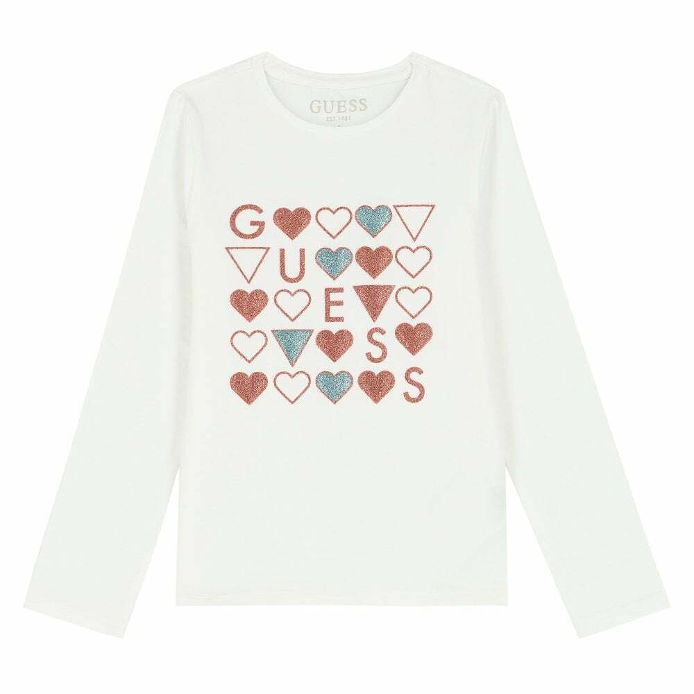 long sleeve guess top