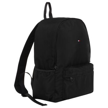 Black Logo Backpack
