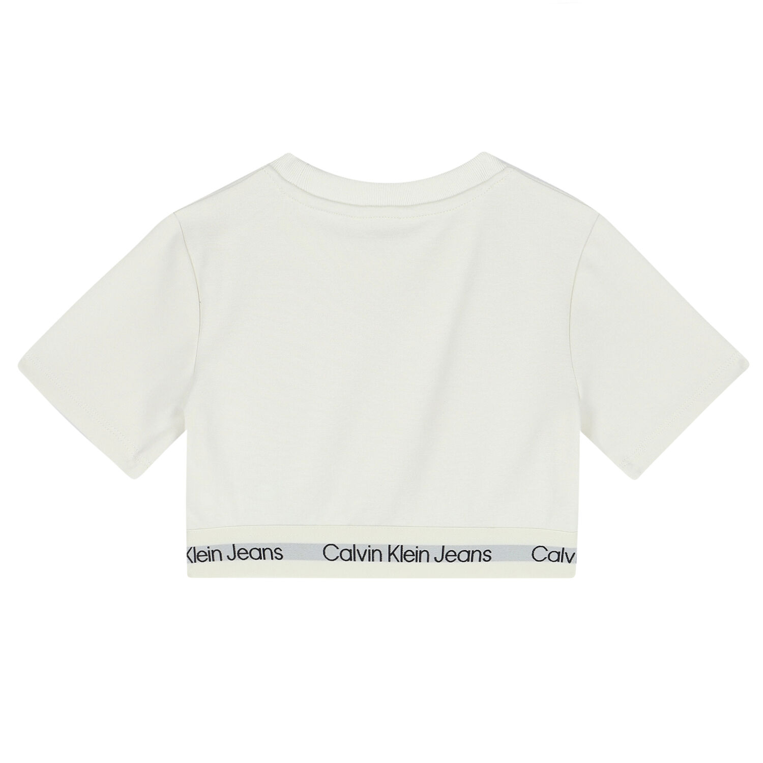 Girls Ivory Logo T-Shirt, 1, hi-res image number null