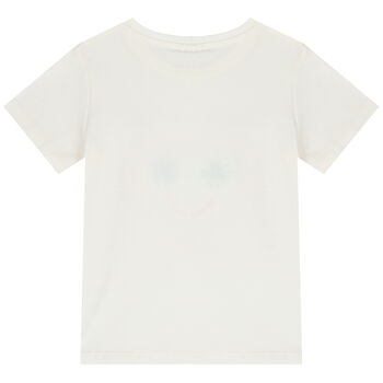 Girls Ivory Heart T-Shirt