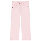 Girls Pink Logo Trousers, 1, hi-res