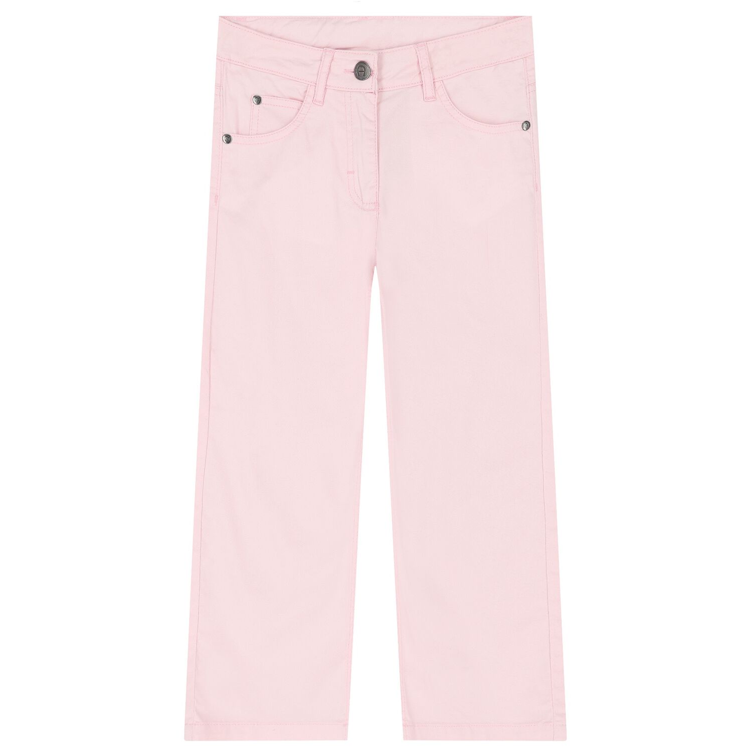 Girls Pink Logo Trousers, 1, hi-res