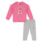Younger Girls Pink & Grey Disney Leggings Set, 1, hi-res