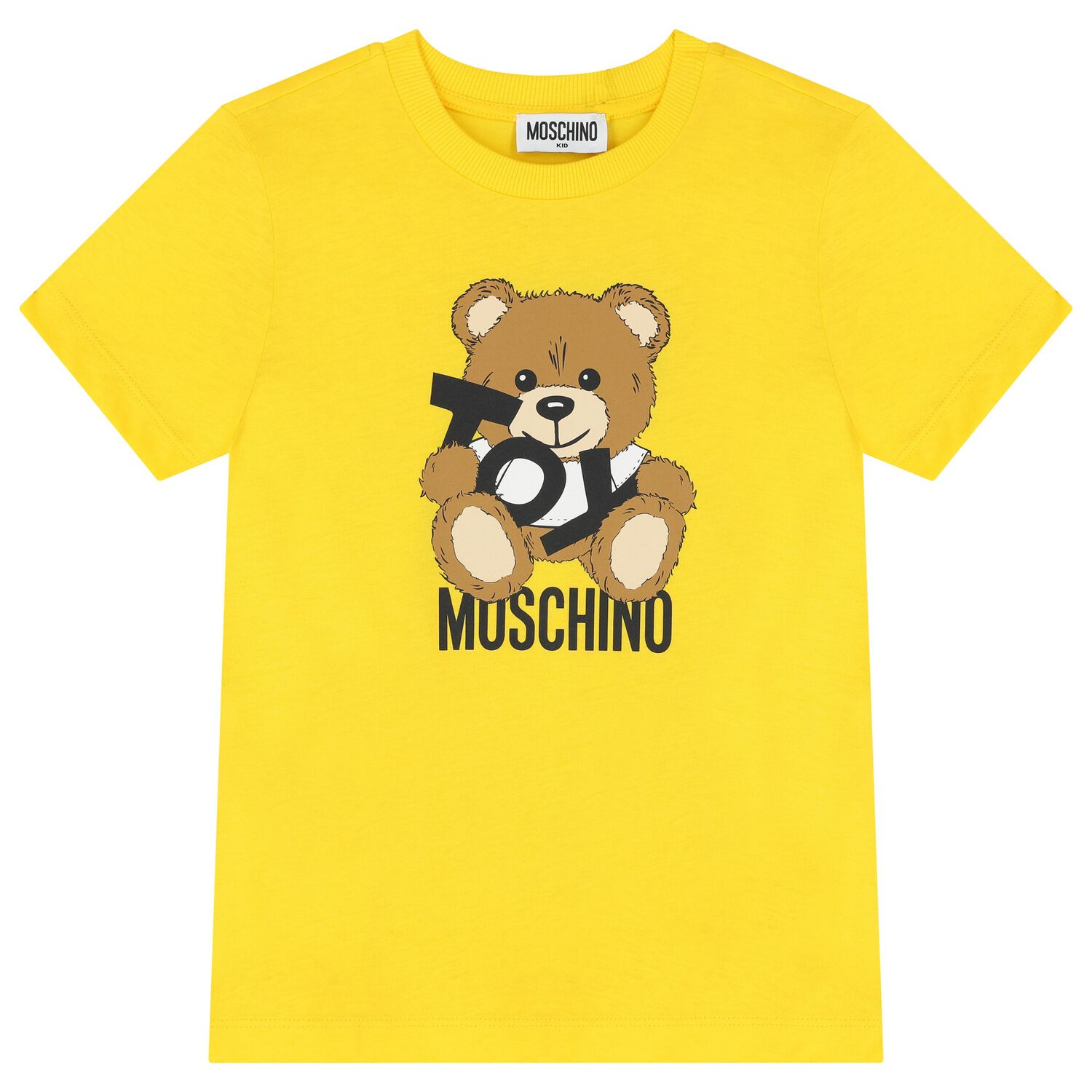 Yellow Teddy Bear Logo T-Shirt, 5, hi-res image number null