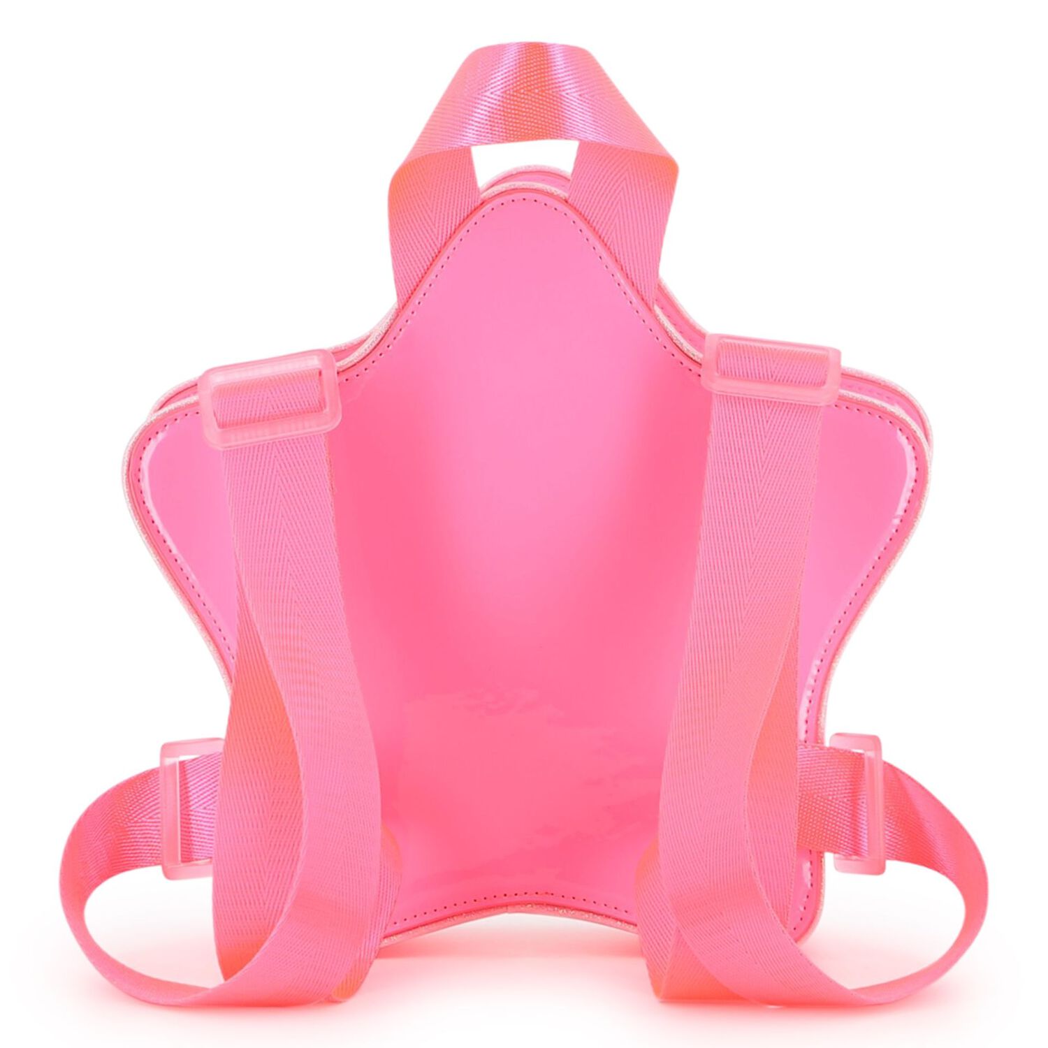 Girls Pink Star Backpack, 1, hi-res