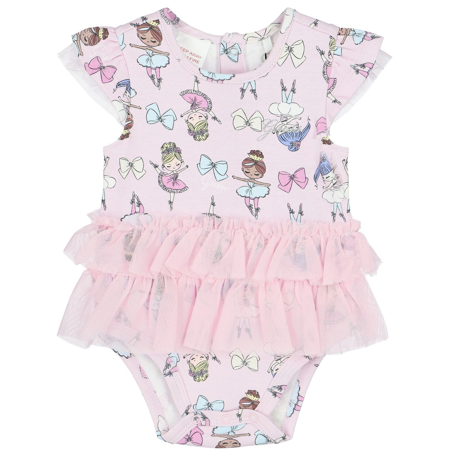 بودي سوت بنات باللون الأرجوانى, 1, hi-res