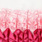 Girls White & Pink Ruched Dress, 1, hi-res