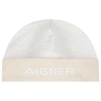 Ivory Logo Baby Hat