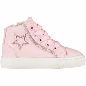Younger Girls Pink Star Trainers