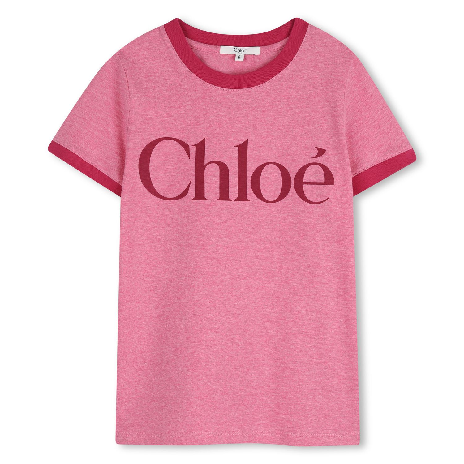 Girls Mini Me Pink Logo T-Shirt, 1, hi-res